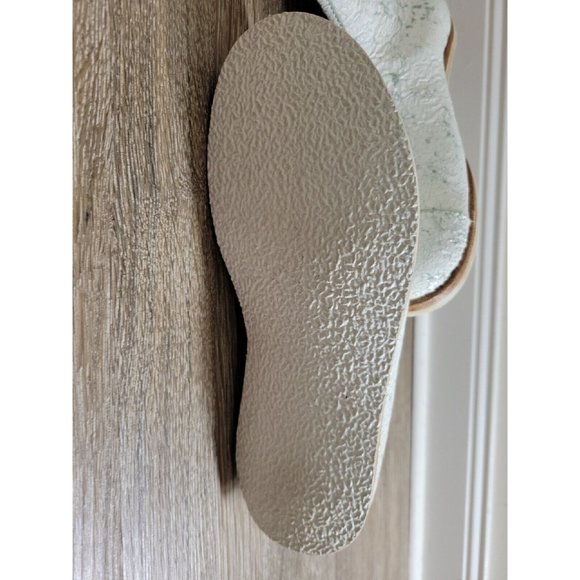 CLIFF DWELLER by CYDWOQ White Crackled Leather Boots Women's 37.5 / 7.5 - Picture 6 of 14